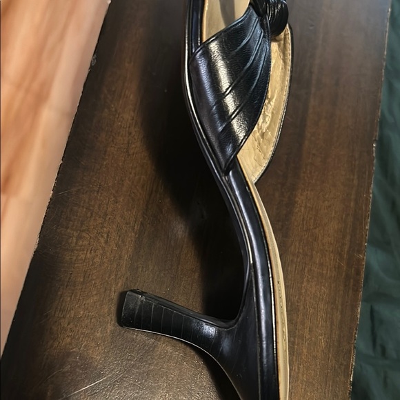 Preview International Black Strappy Heels - Picture 4 of 5